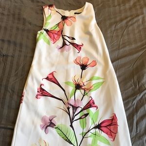 Flower print dress